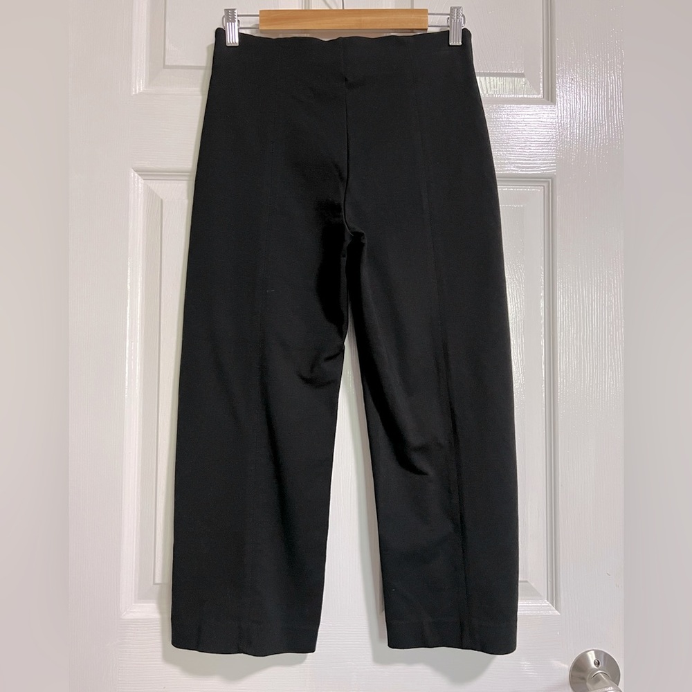 💫NWOT Chaps Women’s wide leg ponte cropped/culottes pull on pants
